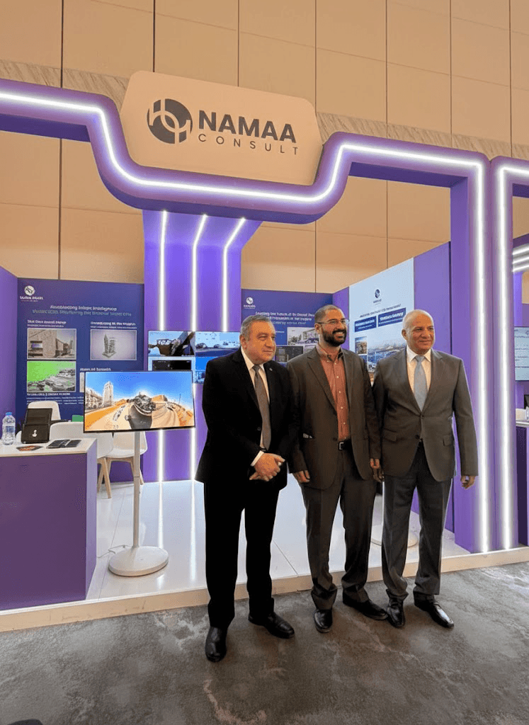 Engineer working on plans